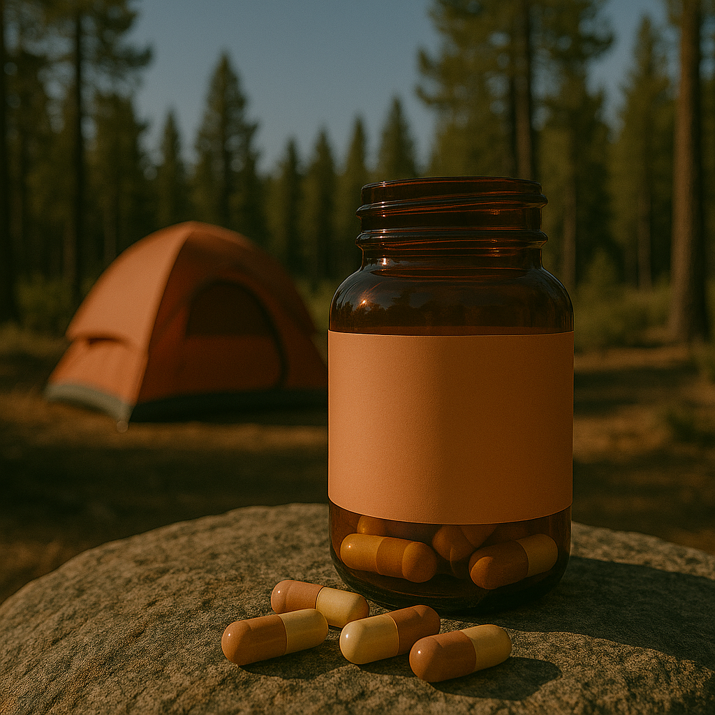DROPOUT supplement bottle