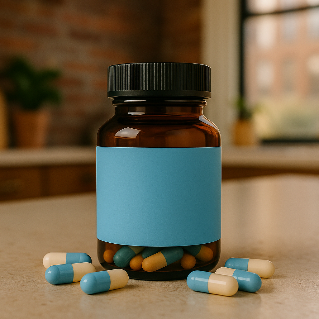 REBOUND supplement bottle